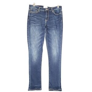 BKE Denim Payton Skinny Jeans Dark Wash Stretch Blue 30R‎ 30x31.5